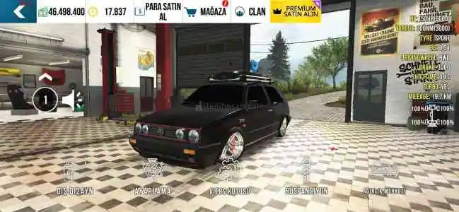 Cpm1 eski kasa hd logo ve krom jant golf