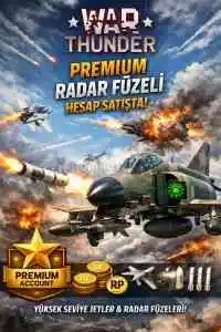 War Thunder Radar Füzeli Premium Hesap