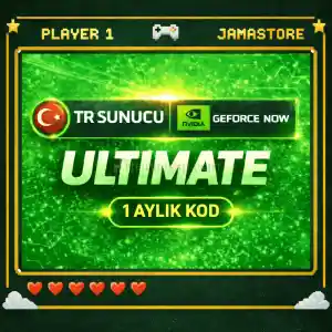 ⭐ Geforce Now Ultimate 1 Aylık Kod + Xbox Gamepass Hesabı ⭐