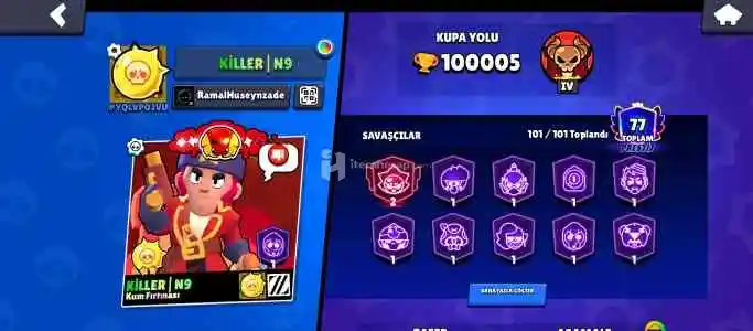 Brawl Stars Hesap Satılıyor