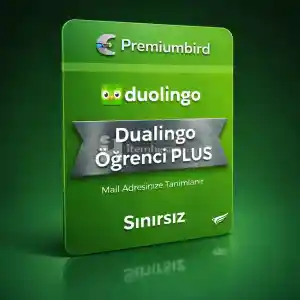 Duolingo Plus (Edu) Kişisel Hesap + Hediyeli Ürün