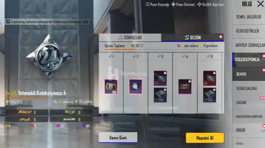 4 Destansi 57 Level Tek Bağ Dolu Dolu Bedavaya Hesap!