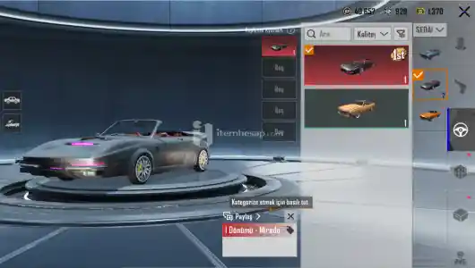 1ST Destansi Miradolu - Taç Çerçeve - Tek Bağ 50 Level