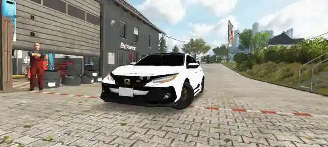 Car Parking Multiplayer Logolu Honda Civic