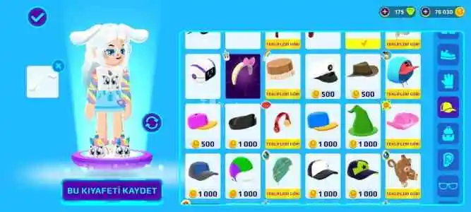 Pkxd luluca & valentia paketli hesap