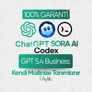 Kişiye Özel Hesabınıza Chatgpt 5.4 Business | 1 Ay Garantili