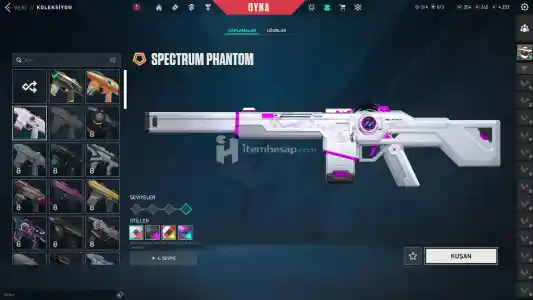 Satılık Valorant hesabı