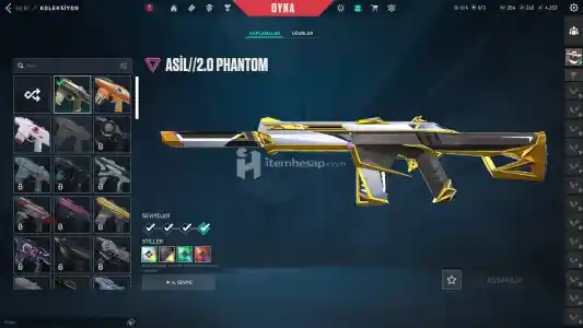 Satılık Valorant hesabı