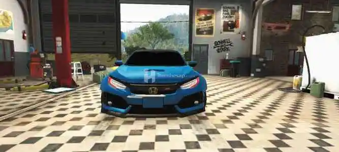 Car parking multiplayer Honda civic Carbon+logolu