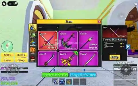 Blox Fruit Kitsune Hesap