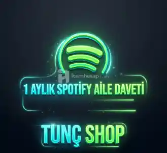 Son 1 Stok! Kesintisiz 1 Aylık Spotify Aile Daveti