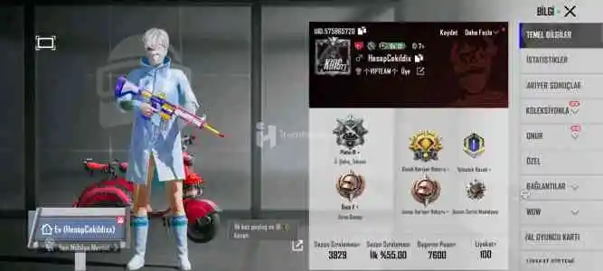 Pubg Mobile Bebek Hesap BU Fiyata Baska Yok Aciliyetten Satilik