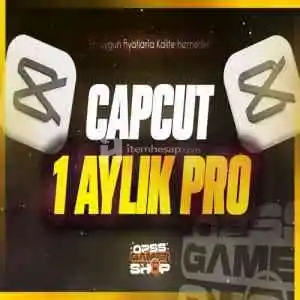 CapCut 1 Aylık Pro