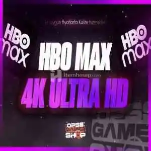 [4K Ultra HD] Hbo Max 1 Aylık Premium