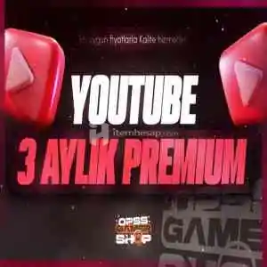 3 Aylık Youtube Premium Kod | Kendi Hesabına