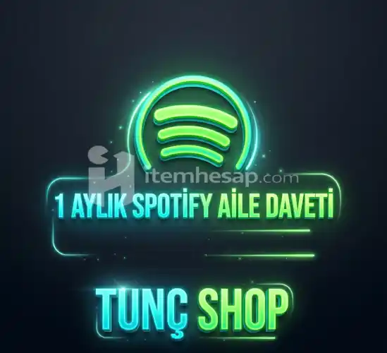 Son 1 Stok! Kesintisiz 1 Aylık Spotify Aile Daveti