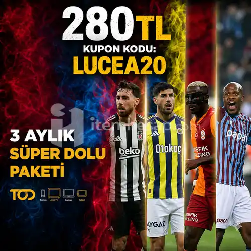 3 Aylık Tod Süper Dolu Paketi Kodu | TV Dahil
