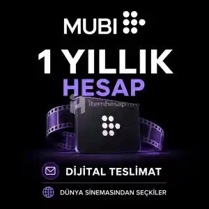 Mubi 1 Yıllık Kişisel Hesap