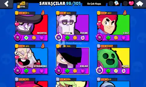Brawl stars hesap satışı