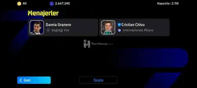 109 Hazard+101 Japon+104 Berbatov İnter Paketi