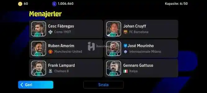104 Owen+101 Bombacı Bale+102 Gerrad Eski Kart 6 Menajer