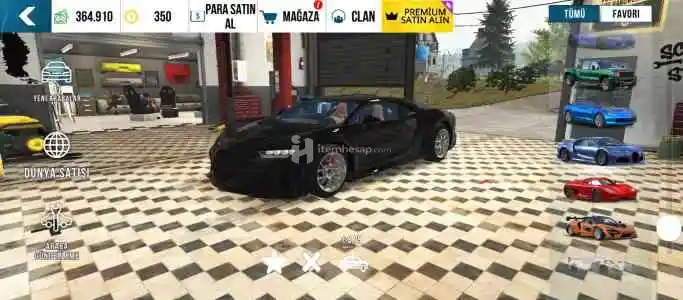 Car parking dolu hesap satilik