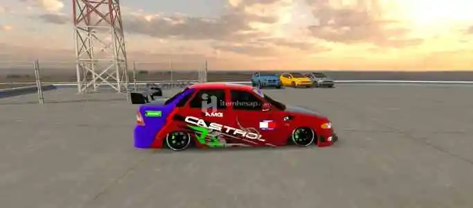 Drift Ayarli Cizimli Araba
