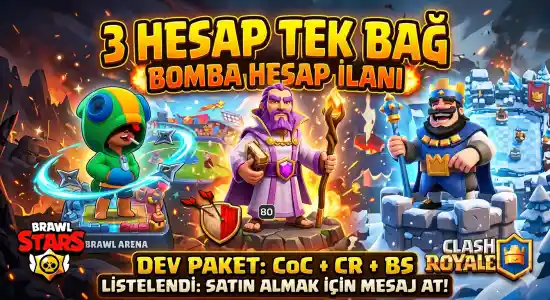 3 Hesap Efsanee hesap