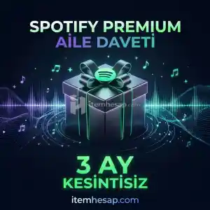 Kesintisiz! 3 Aylık Spotify Aile Daveti
