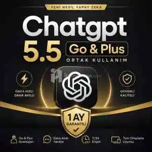 Chatgpt 5.5 Go&Plus | 1 Ay Garantili (Paylaşımlı)