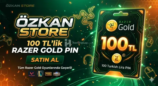 100 TL Razer Gold Pin - Hızlı ve Güvenli Teslimat