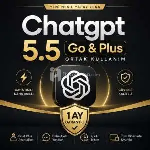 Chatgpt 5.5 Go&Plus | 1 Ay Garantili (Paylaşımlı)