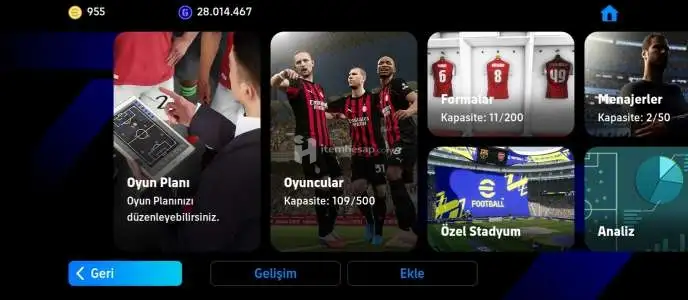 3162 Kolektif Güç | Full Yıldız Kadro | 28M GP + 955Coin!