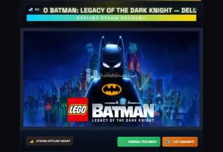 Lego Batman: Legacy of the Dark Knight — Deluxe Edition Steam Offline