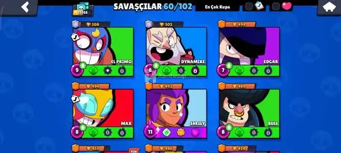 Brawl Stars Kasılmalık Hesap
