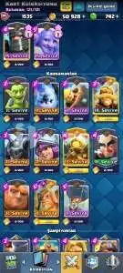 Clash royale hesabı satılık