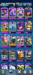 Clash royale mükenmel hesap