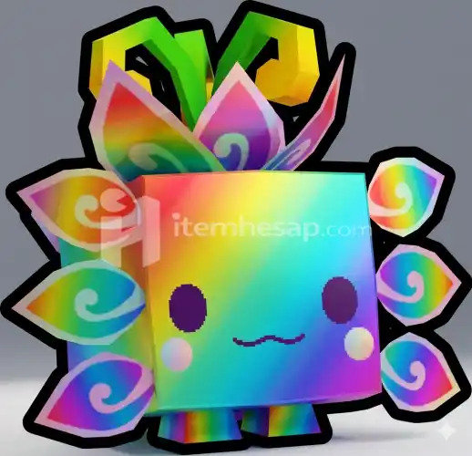 PS99 (pet Simulator) 10.3q Rainbow Flower Axolot