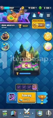 Clash royale mükenmel hesap