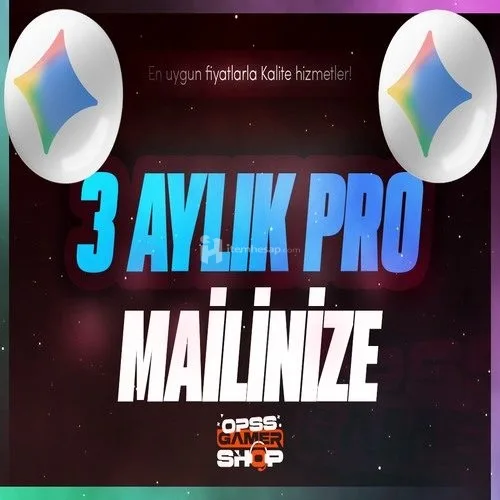 Gemini Pro + Veo 3.1⭐3 Ay⭐[Kendi Mailinize]