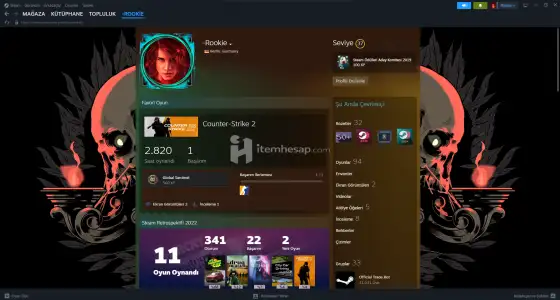 Satılık Steam Hesabı Acill