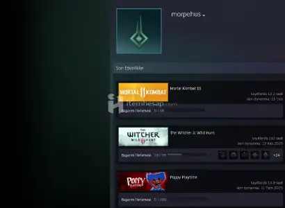 steam hesabı ihtiyaçtan acil satıyorum