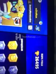 Brawl stars 1 sezon Brawl pass plus hesabı açıldı 26.500k hesap