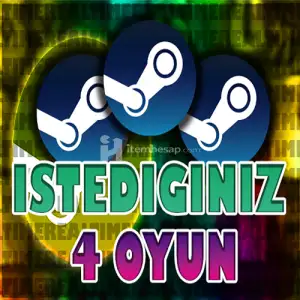 İstediğiniz 4 Oyun + Garanti & [Oto Guard]