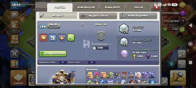 Clash of Clans emek hesabı