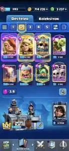 Clash royale hesap