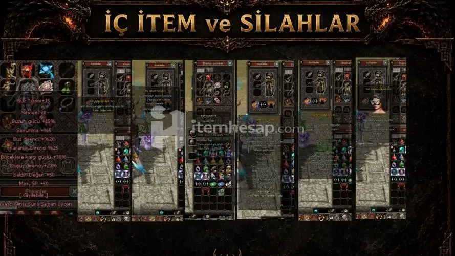 Hidralık 4 hesap ve Meley için 10 Hesap Tek Mail (Ezel)