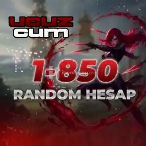 0TR Lol 1-850 Skin Random Hesap