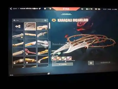 Kuronami-Evori-Delipop-Anomali-Iyon | 5 Vandal-2 Biçak | 172 Lvl Full Hesap