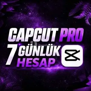 ⭐7 Günlük Capcut Pro⭐Mobil + Pc (Destek + Garanti)
